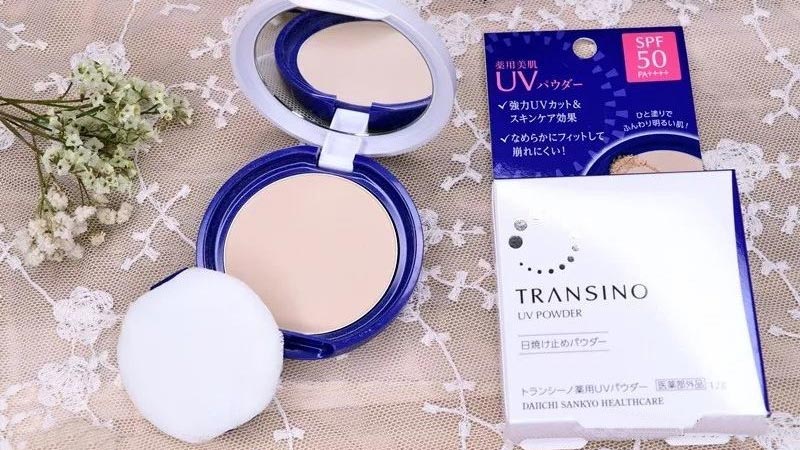 PHẤN PHỦ CHỐNG NẮNG, TRẮNG DA TRANSINO Powder SPF50+/PA++++ 12g - NHẬT NỘI ĐỊA